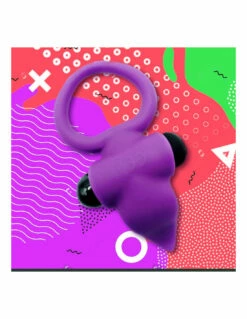 Anneau Vibreur Purple Kiss -PASSAGE DU DESIR Ventes anneau vibreur purple kiss 7