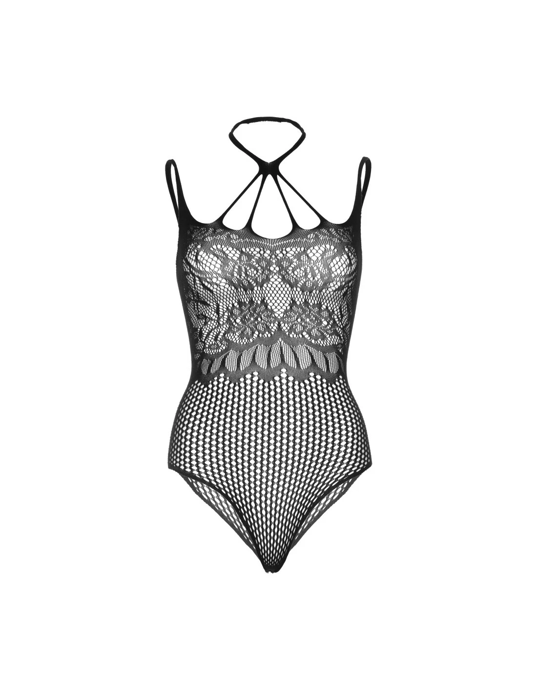 LEG AVENUE Body Brésilien Résille & Dentelle 3 LEG AVENUE Body Brésilien Résille & Dentelle – Image 3