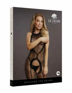 Le Desir Combinaison Léopard Ouverte -PASSAGE DU DESIR Ventes body leopard ouvert 2