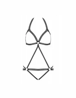 Obsessive Body Ouvert Darkie -PASSAGE DU DESIR Ventes body ouvert fiorenta 2