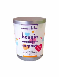 Bougie De Massage Surprise -PASSAGE DU DESIR Ventes bougie de massage surprise 3