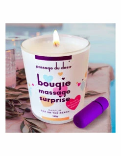 Bougie De Massage Surprise -PASSAGE DU DESIR Ventes bougie de massage surprise 5