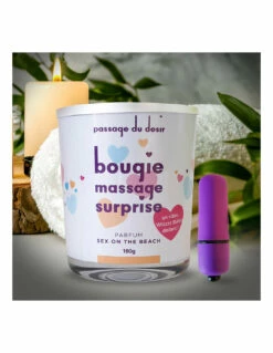 Bougie De Massage Surprise -PASSAGE DU DESIR Ventes bougie de massage surprise 6
