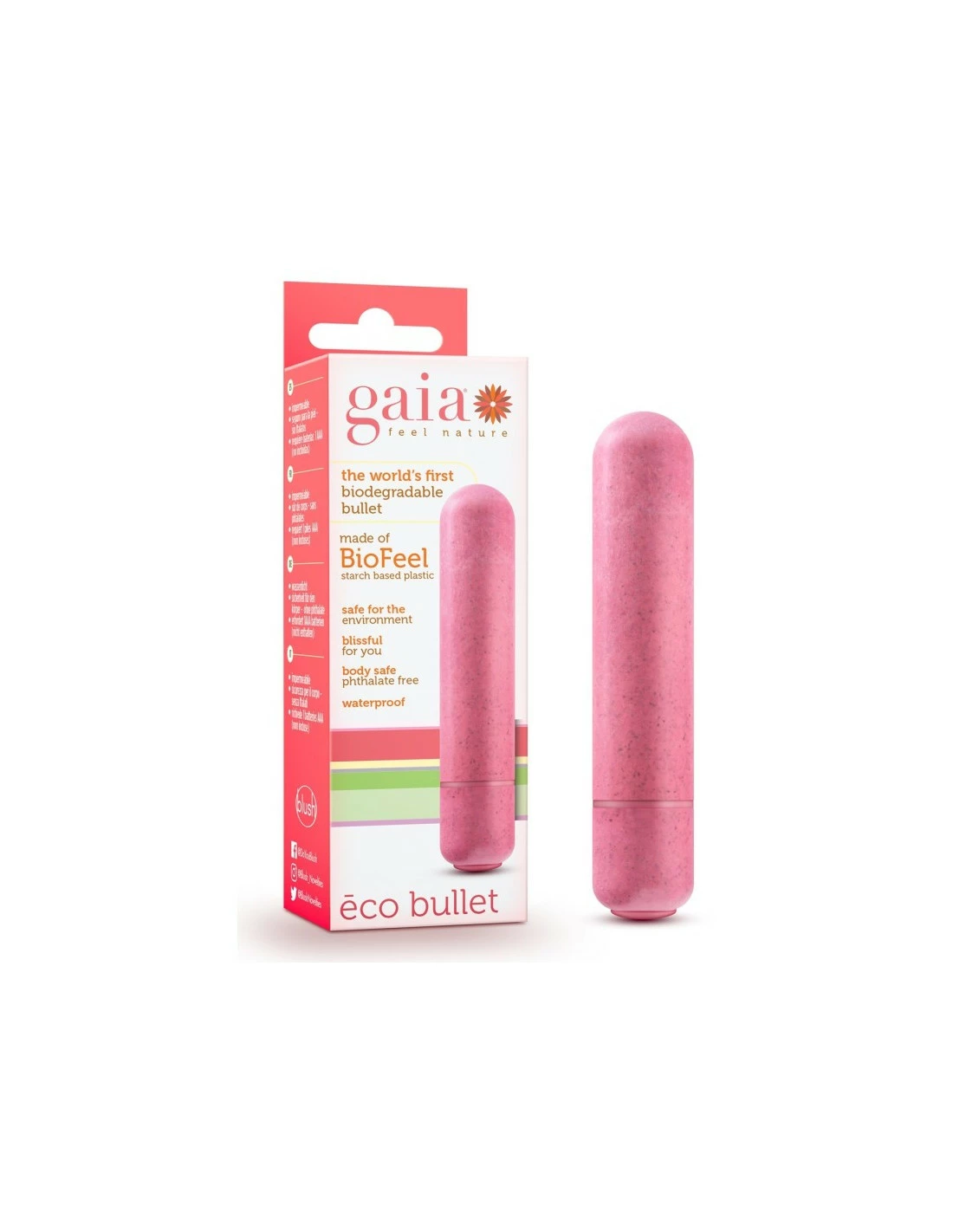 Bullet écologique Gaia 1 Bullet écologique Gaia