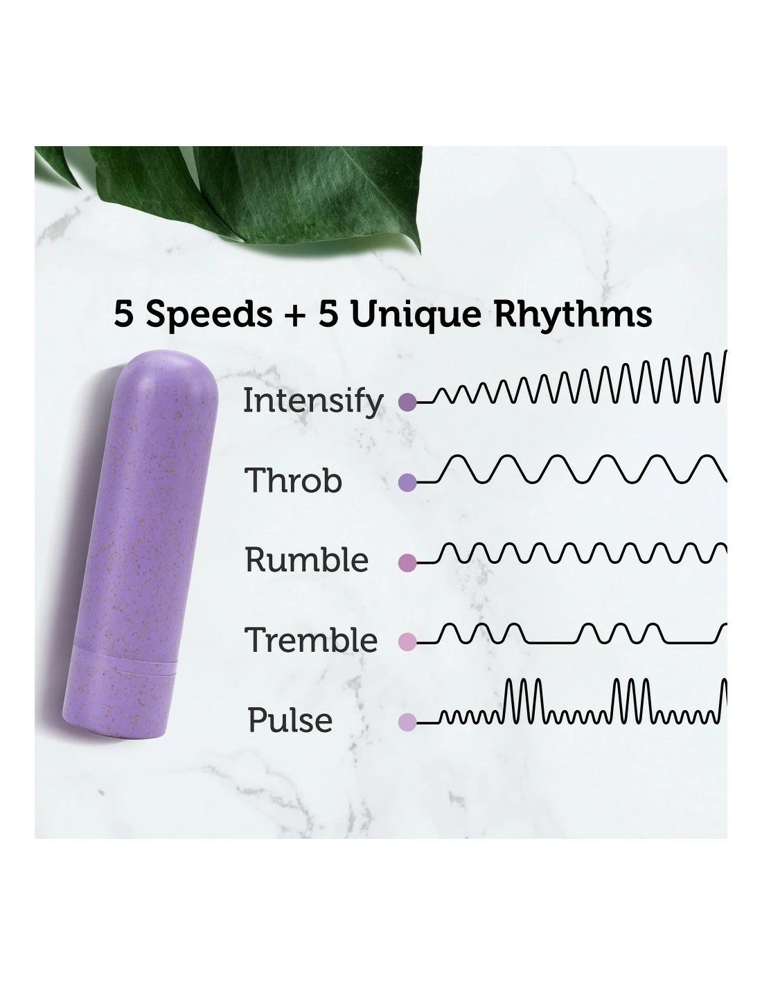 Bullet écologique Rechargeable Gaia 4 Bullet écologique Rechargeable Gaia – Image 4