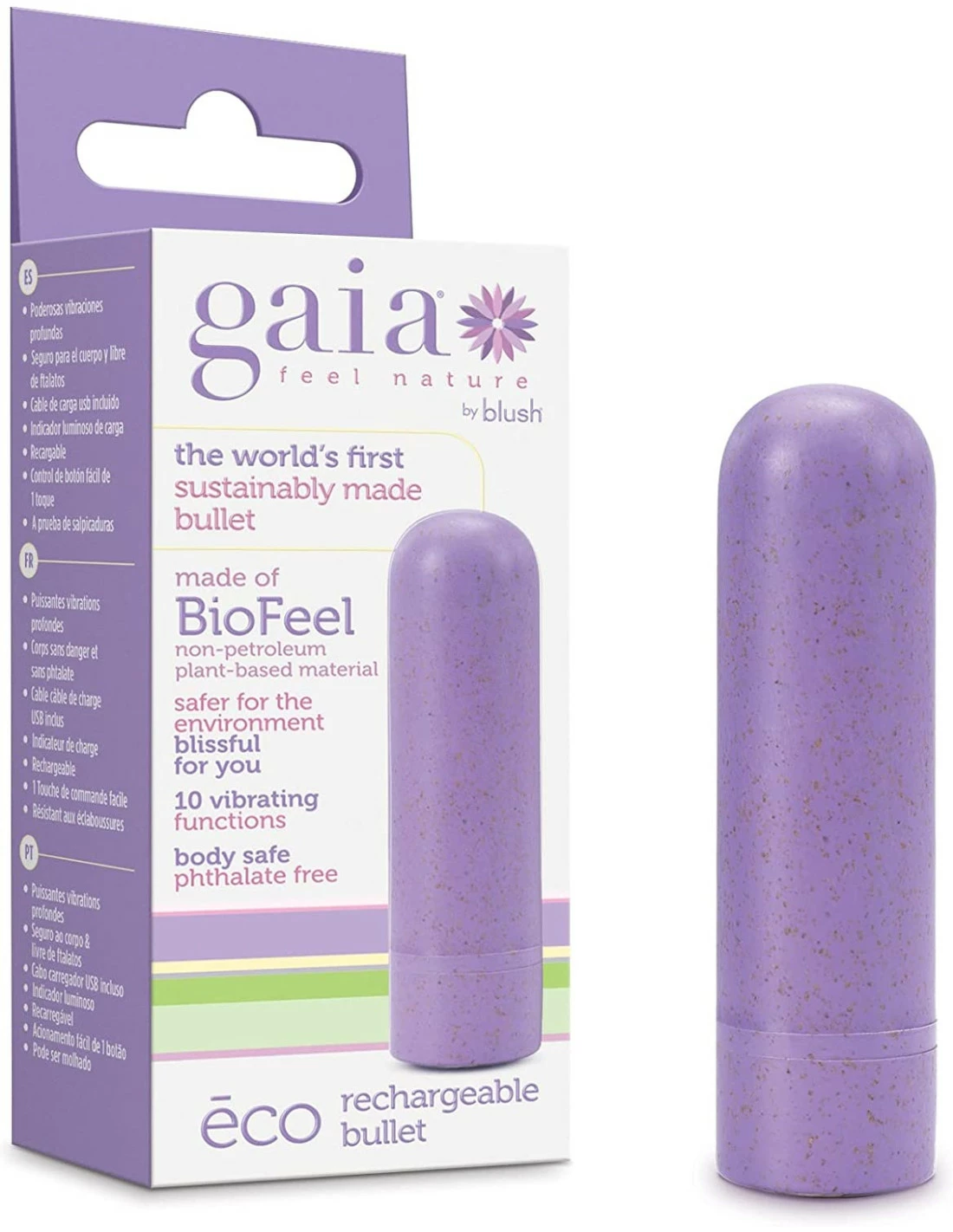 Bullet écologique Rechargeable Gaia 1 Bullet écologique Rechargeable Gaia