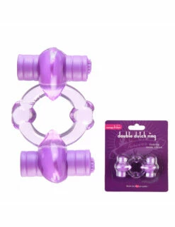 Cockring Double Vibreur "Double Dutch Ring"