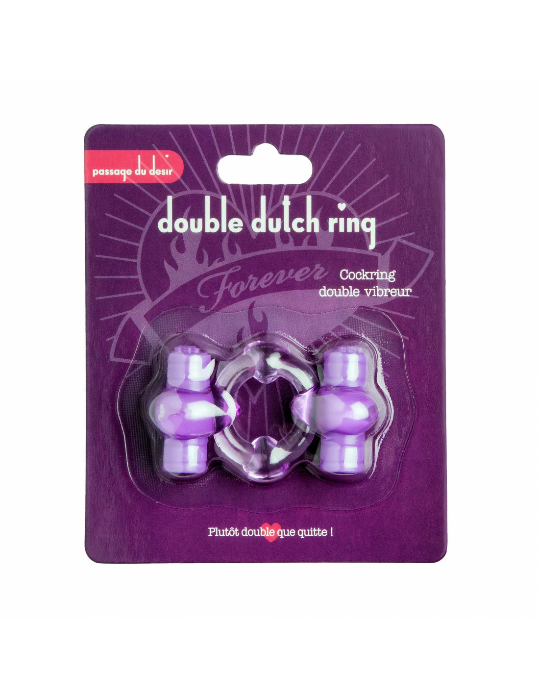 Cockring Double Vibreur "Double Dutch Ring" 5 Cockring Double Vibreur "Double Dutch Ring" – Image 5
