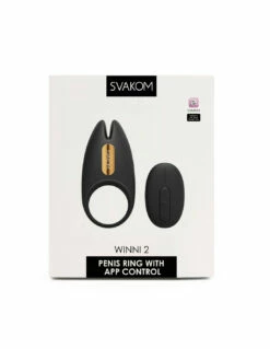 Svakom Cockring Télécommandé & Connecté Winni 2 -PASSAGE DU DESIR Ventes cockring telecommande connecte winni 2 svakom 7