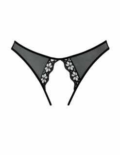Culotte Mirabelle -PASSAGE DU DESIR Ventes culotte mirabelle lingerie ouverte dentelle 2