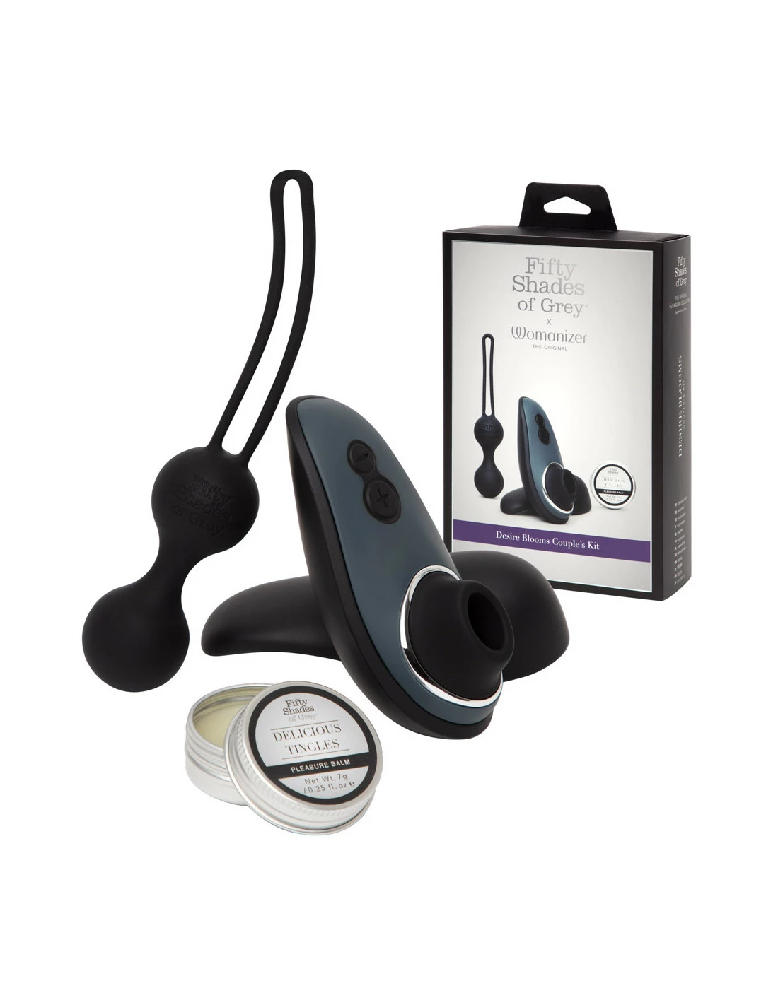 Desire Blooms - Coffret Womanizer 50 Nuances 1 Desire Blooms - Coffret Womanizer 50 Nuances