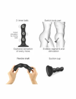 Strap-on-me Dildo Geisha Balls -PASSAGE DU DESIR Ventes dildo geisha balls strap on me 2