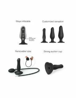Dildo-Plug Gonflable Strap-on-Me -PASSAGE DU DESIR Ventes dildo plug gonflable strap on me 3