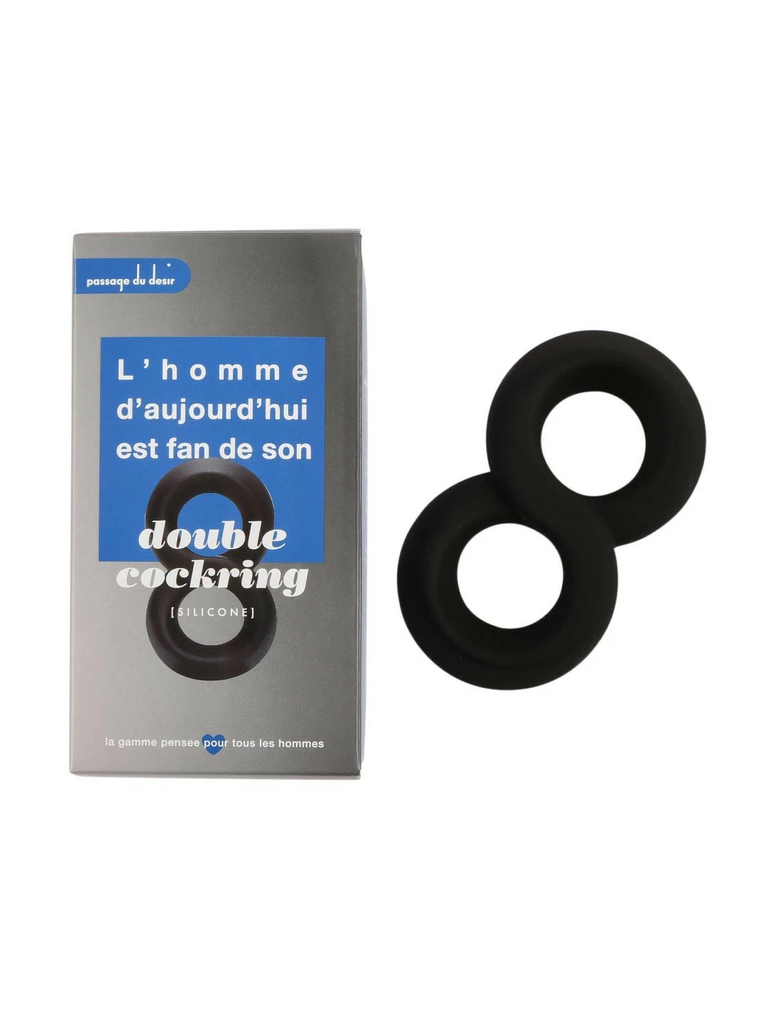 Double Cockring L'Homme D'Aujourd'hui 1 Double Cockring L'Homme D'Aujourd'hui