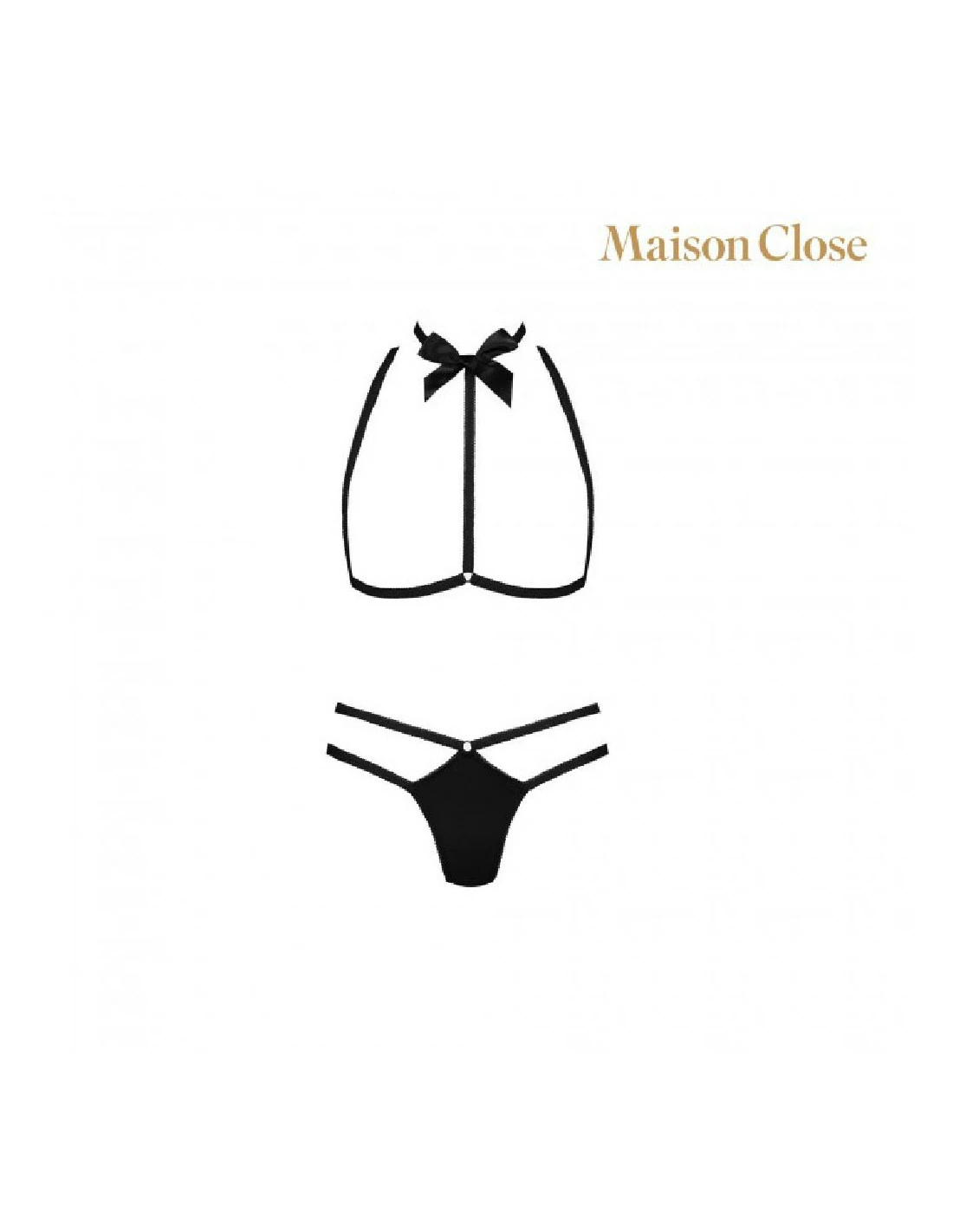 Maison Close Ensemble Harnais & String Le Petit Secret 3 Maison Close Ensemble Harnais & String Le Petit Secret – Image 3