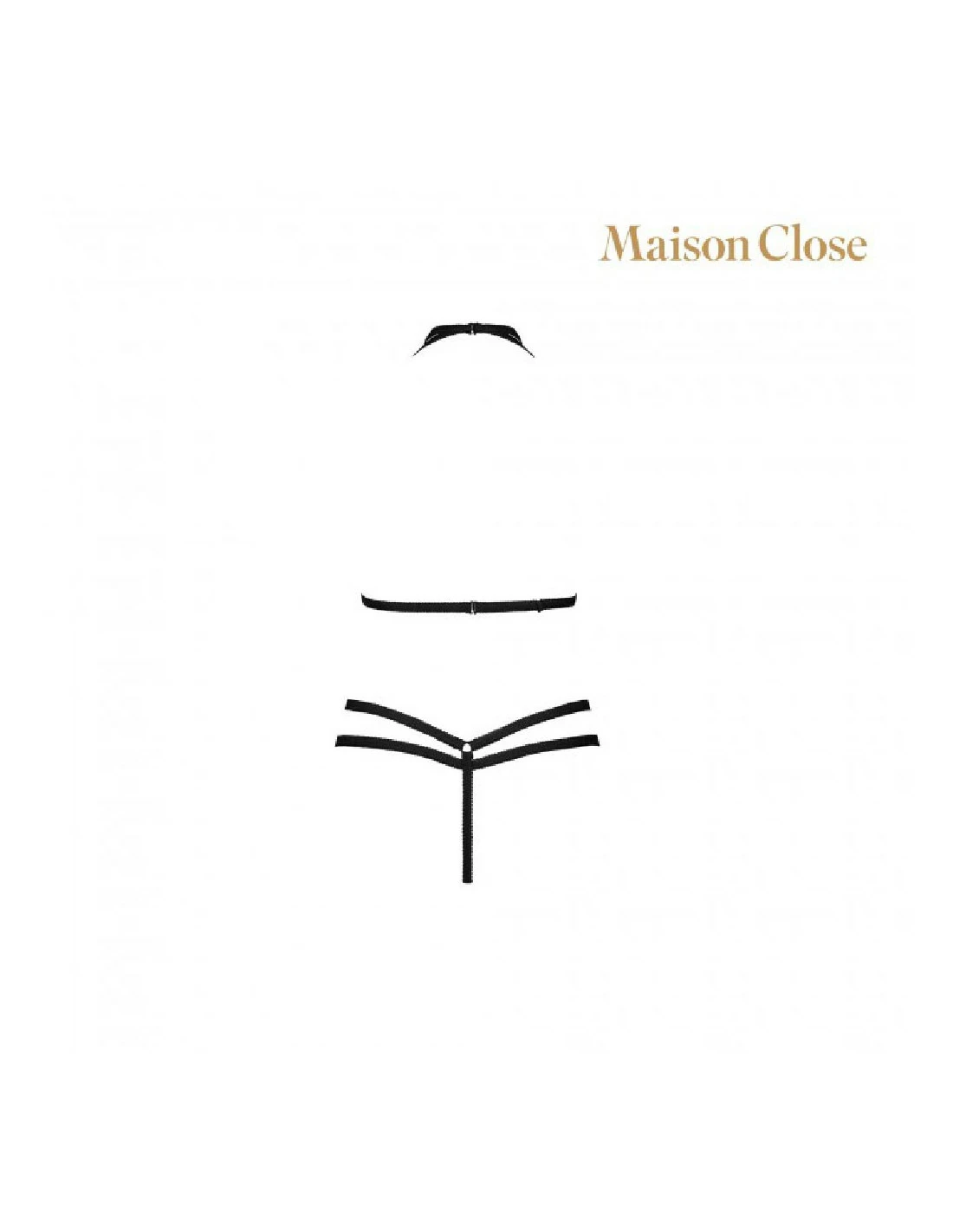 Maison Close Ensemble Harnais & String Le Petit Secret 4 Maison Close Ensemble Harnais & String Le Petit Secret – Image 4