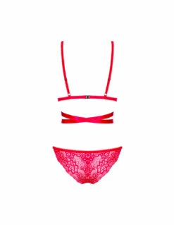 Obsessive Ensemble Rouge Lovlea -PASSAGE DU DESIR Ventes ensemble rouge lovlea 3