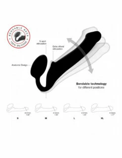 Strap-on-me Gode Ceinture Semi-réaliste -PASSAGE DU DESIR Ventes gode ceinture semi realiste 3