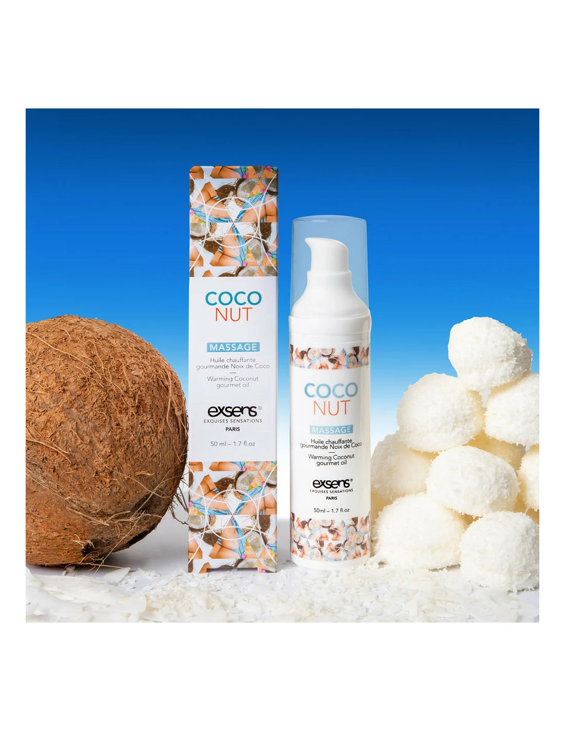 Huile De Massage Comestible Et Chauffante Exsens 2 Huile De Massage Comestible Et Chauffante Exsens – Image 2