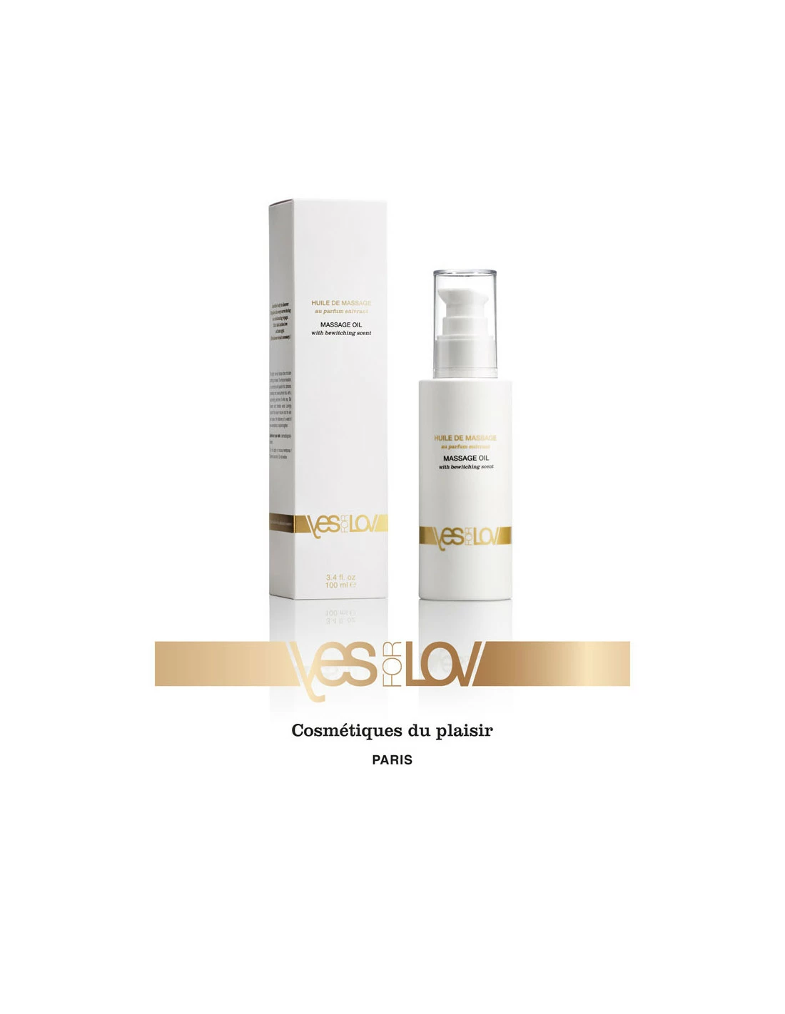 Huile De Massage Enivrante YESforLOV 1 Huile De Massage Enivrante YESforLOV