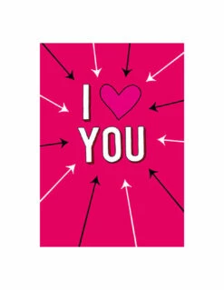 I Love You : Carte Humoristique