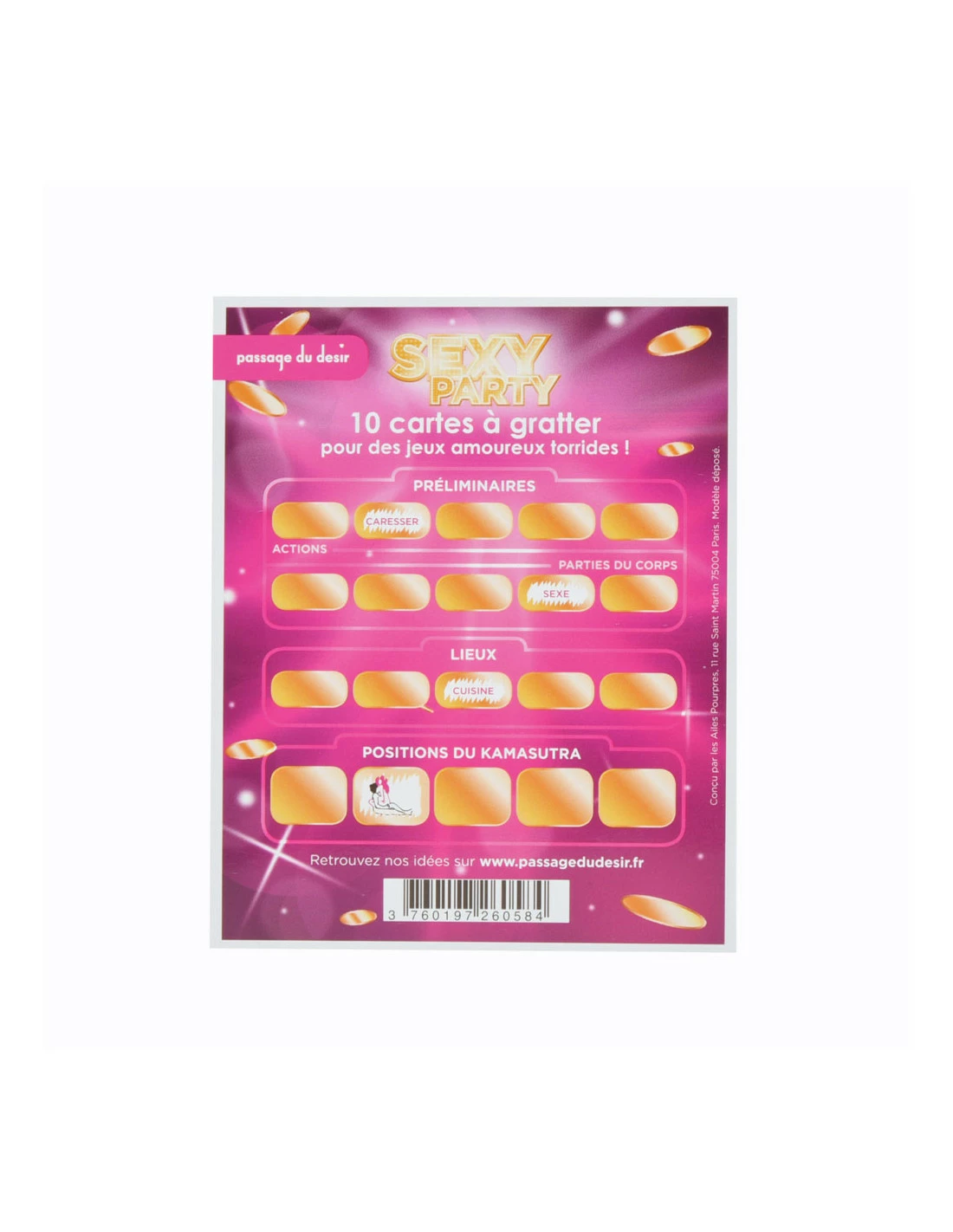 Jeu De Grattage Sexy Party Passage Du Désir 1 Jeu De Grattage Sexy Party Passage Du Désir