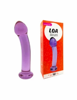 LOA Dildo En Verre Wondertoy