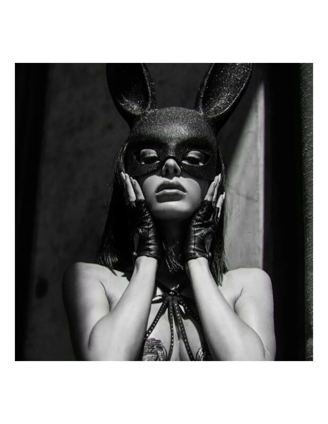 LEG AVENUE Masque De Lapin Scintillant 2 LEG AVENUE Masque De Lapin Scintillant – Image 2