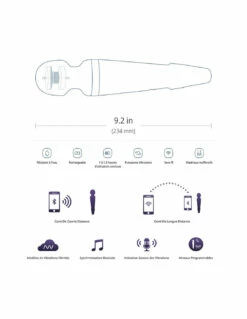 Lovense Mini Wand Connecté Domi 2 6 Lovense Mini Wand Connecté Domi 2 -PASSAGE DU DESIR Ventes mini wand connecte domi 2 2