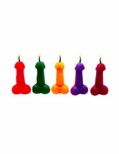 Penis Candles : 5 Mini Bougies Zizi -PASSAGE DU DESIR Ventes penis candles 5 mini bougies zizi 2