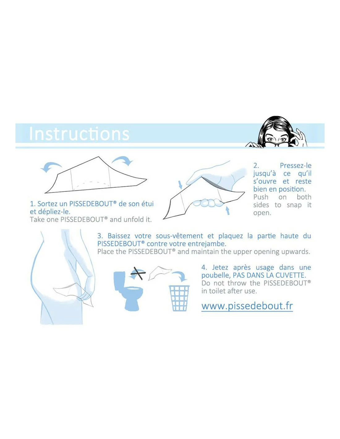 Pisse-Debout Jetable Par 3 3 Pisse-Debout Jetable Par 3 – Image 3