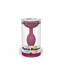 Plug Anal Silicone Roses Love To Love -PASSAGE DU DESIR Ventes plug anal silicone roses love to love 4