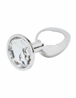 Plug Métal Avec Strass Diamond Butt -PASSAGE DU DESIR Ventes plug metal avec strass diamond butt 2