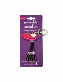Porte-clefs Sexofun Chargeur Universel -PASSAGE DU DESIR Ventes porte clefs sexofun chargeur universel 4