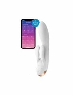 Rabbit Connecté Satisfyer Double Flex