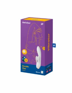 Rabbit Connecté Satisfyer Double Flex -PASSAGE DU DESIR Ventes rabbit connecte satisfyer double flex 7