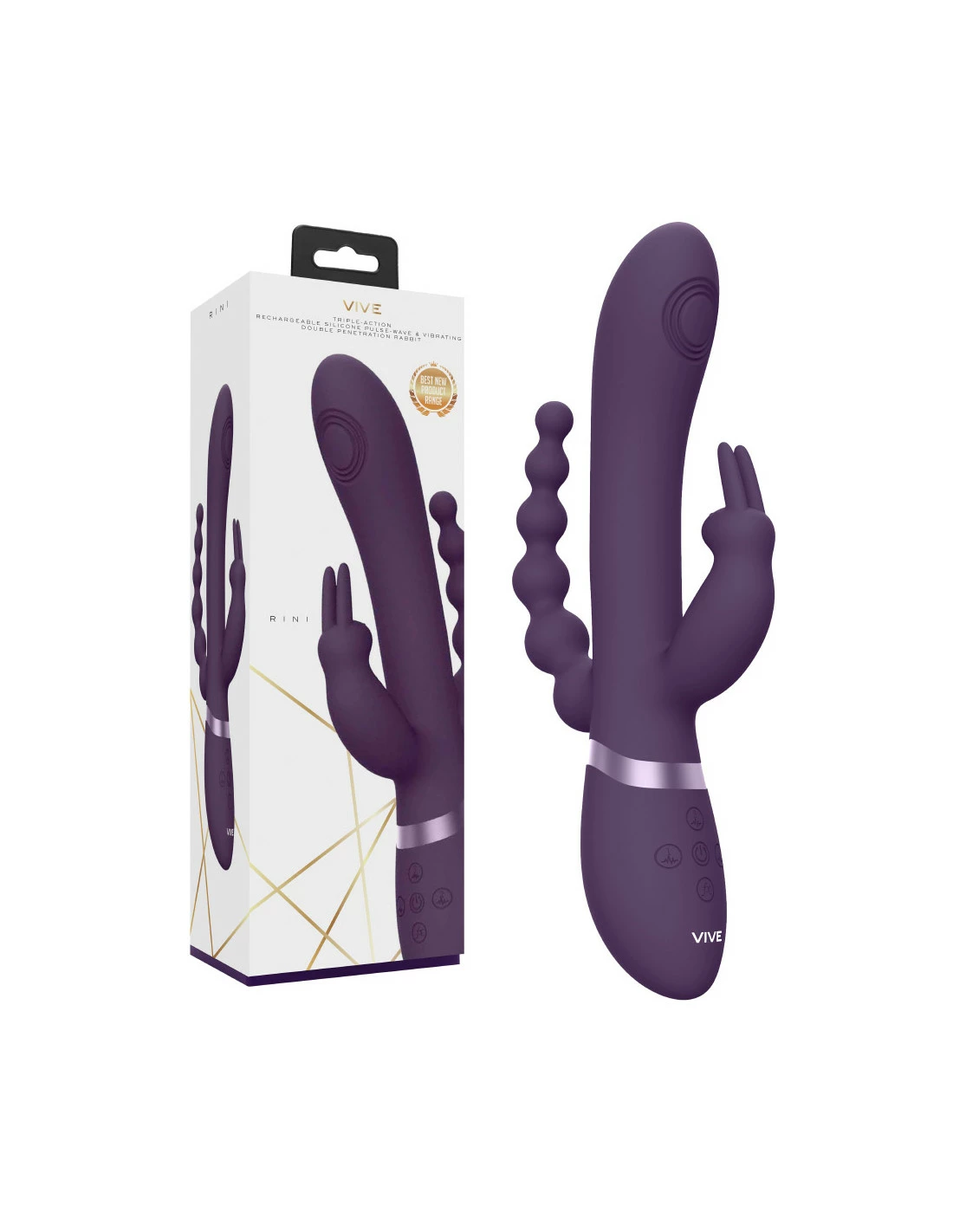 Rini De Vive Rabbit & Chaîne Anale 1 Rini De Vive Rabbit & Chaîne Anale