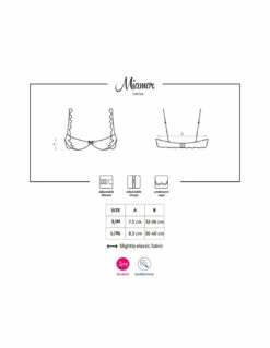 Obsessive Soutien-gorge Ouvert Miamor -PASSAGE DU DESIR Ventes soutien gorge ouvert miamor 3