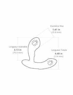Lovense Stimulateur Prostatique Connecté Edge -PASSAGE DU DESIR Ventes stimulateur prostatique connecte edge 2