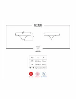 String Ouvert Spicy Obsessive -PASSAGE DU DESIR Ventes string ouvert spicy obsessive 2