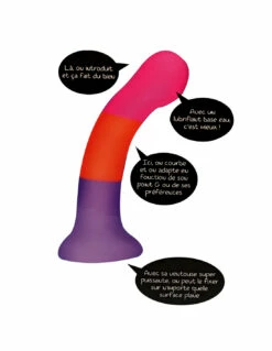 Wayne Dildo Silicone Liquide Wondertoy -PASSAGE DU DESIR Ventes wayne dildo silicone liquide wondertoy 4