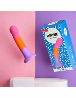Wayne Dildo Silicone Liquide Wondertoy -PASSAGE DU DESIR Ventes wayne dildo silicone liquide wondertoy 7